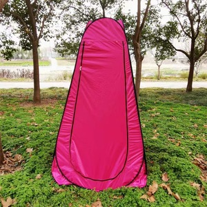 Shower Changing <b>Tent</b> 1.5x1.5x1.9m Foldable Waterproof <b>Single</b> Layer Portable Outdoor Privacy Stall <b>Tent</b> - Product Image 4