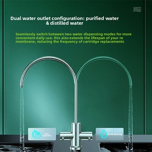 Depuratore d'Acqua Sottolavello L&U <span class=keywords><strong>LU</strong></span>-R400(D) a Osmosi Inversa RO a 2 Stadi, ad Alto Flusso, per Uso Domestico, con Filtro PACRO per Acqua Potabile Diretta - Product Image 4