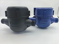 Compteur d'eau multi-jets durable DN15-DN50 en laiton, fer, plastique, acier inoxydable, certifié CE ISO4064 Classe B, prix compétitif direct usine