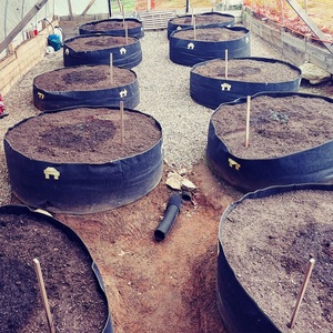 Jardinière en tissu géo-géométrique Durable, 10, 15, 30, 40 gallons, lits en feutre, sacs de culture de plantes non tissées, lit de culture de jardin - Product Image 6