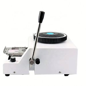 Machine à embosser les cartes plastiques, machine à embosser les cartes cadeaux en PVC, machine à embosser les lettres, les codes et les numéros, machine à embosser les cartes de visite. - Product Image 6