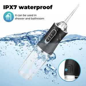 Fabricación mejor USB inalámbrico viaje Waterflosser Pick portátil eléctrico dientes limpieza Dental agua Flosser irrigador Oral - Product Image 6