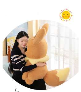 Hoge Kwaliteit Gepokemd Eevee 45Cm-100Cm Pluchen Speelgoed Koppels Vrienden Kinderen Geschenken Winkelcentrum Decoraties Slaap Gezelschap - Product Image 4