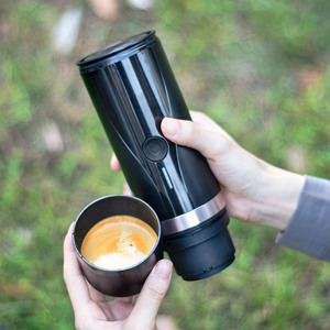 Fully Automatic <b>Portable</b> Mini <b>Coffee</b> Espresso Machine Capsule 12v Lithium Battery Rechargeable Hot Water Outdoor - Product Image 5