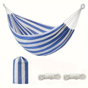 Hamaca de Lona Plegable para Camping, Senderismo y Viajes al Aire Libre, Diseño Tejido con Lona Gruesa, Duradera y Elegante - Product Image 6