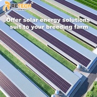 Sistema de Energía Fotovoltaica de 40 kW para Diseño de Granjas Avícolas en Nigeria, con Baterías y Jaulas para Gallinas