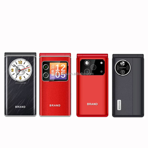 Tùy Chỉnh OEM Cơ Bản Màn Hình Kép <span class=keywords><strong>Dual</strong></span> <span class=keywords><strong>Sim</strong></span> Mở Khóa Volte 4G Bàn Phím Điện Thoại Di Động Lật Điện Thoại - Product Image 4