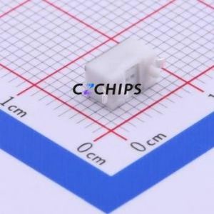 1TS002C-2400-4300-CT Tactile Switch SMD,6x3.5mm Switch Single Pole Single Throw Rectangle Button 2.4N Vertical Mount - Product Image 2