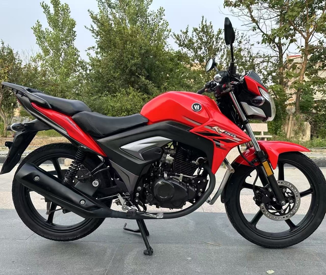 Best Selling Haojue Lucky Plus Motorcycle 150cc 4-Stroke Engine