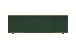 กรอบโลหะอลูมิเนียมขนาดใหญ่แนวนอนขนาด4300*1365มม. มีแม่เหล็กล้อมรอบด้วยกระดานดำแบบเลื่อน - Product Image 3