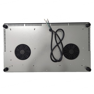 Placa de Inducción de Vidrio LinFeng Kanger con Control Deslizante Horizontal, Cocina de Inducción de Doble Quemador, 4000 Vatios - Product Image 5