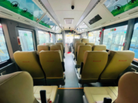 Autobus électrique d'occasion personnalisé Yutong ZK6605BEVG 17 places zéro émission à vendre