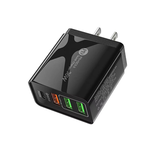 4 Port USB-C Wall Charger with PD 20W New Wholesale Travel Adapter for Mobile Phone &amp; <strong>Speaker</strong> Electric New Products - Product Image 4