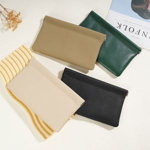 Cartera de Cuero PU Impermeable, Portátil, para Tarjetas y Efectivo, Venta al Por Mayor de Fábrica - Product Image 1