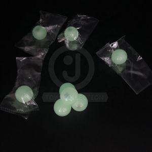 Commercio all'ingrosso 4.5cm giocattoli di plastica per bambini TPR materiale palla d'occhi giocattolo bagliore nel buio 3D palla appiccicosa - Product Image 4