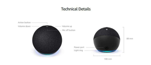 Acceso Antes del Lanzamiento <span class=keywords><strong>de</strong></span> Alexa para Altavoces en Dormitorios, Comedores, Oficinas, Color Carbón para Exteriores - Product Image 3