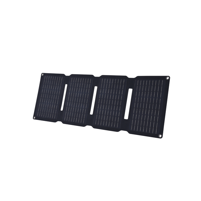 40W Small Foldable Portable Solar Panel Chargers with 5V USB IP65 Waterproof for Camping Hiking Outdoor Camping RV Trip
