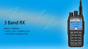 Baofeng bf UV22 UV 22GD 6 밴드 RX & 3 밴드 TX 듀얼 밴드 5W 아날로그 DTMT NOAA 날씨 관광 해변 야외 햄 라디오 워키토키 - Product Image 4