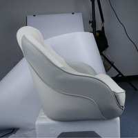 Siège de bateau marin de luxe - Chaise de capitaine ergonomique avec vinyle résistant aux UV pour ponton, yacht et bateau de pêche