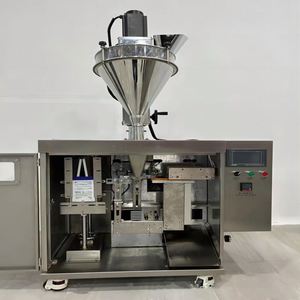 <span class=keywords><strong>Machine</strong></span> d'emballage rotative automatique pour sachets préformés de jus, miel, ketchup, lait, liquide vaisselle - Product Image 2