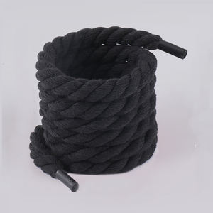 Lacets Ronds Épais en Coton Torsadé de Couleurs Personnalisées 5 mm 7 mm 8 mm de Large pour Chaussures <span class=keywords><strong>Dunk</strong></span> - Product Image 6