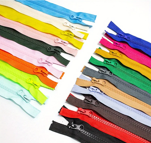 #5 Fermetures <span class=keywords><strong>éclair</strong></span> en plastique résine multicolore verrouillage automatique <span class=keywords><strong>fermeture</strong></span> <span class=keywords><strong>éclair</strong></span> bords grandes dents <span class=keywords><strong>fermeture</strong></span> <span class=keywords><strong>éclair</strong></span> veste veste vêtements accessoires - Product Image 2