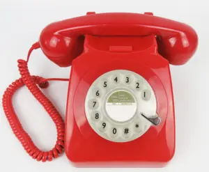 Telefone vintage retrô com fio, antiguidade de 1930 anos, clássico, decoração para casa, escritório, novidade, hotel, telefone