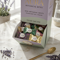 Boîte de présentation à gravité pour papier à rouler, cônes à bonbons et barres de café, avec distributeur pré-ouvert intégré, pour comptoir de vente au détail