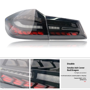 Luces Traseras OLED Modificadas para Serie 5, Negras y Rojas, G30 G38, Modificación de Auto, Luces Traseras LED G38 Serie 5 - Product Image 5