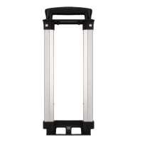 Carro telescópico de aluminio eminente, mecanismo de mango plegable, bolsa de equipaje retráctil extensible, accesorios, piezas