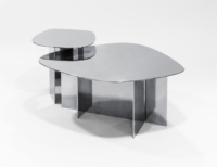 Table de designer tendance en argent
