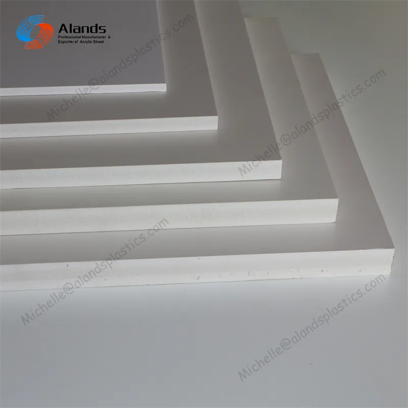 Alands pannello in schiuma di pvc ad alta densità, bordo in pvc forex pvc sintra board stampa in plastica