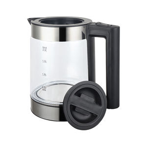 Nuovi Arrivi: <span class=keywords><strong>Bollitore</strong></span> <span class=keywords><strong>Elettrico</strong></span> in Vetro Nero da 2L, 1500W, 220V <span class=keywords><strong>con</strong></span> <span class=keywords><strong>Infusore</strong></span> per Tè - Product Image 2