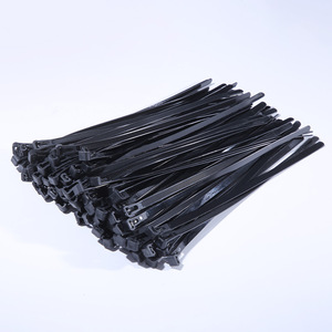 Attaches-câbles en nylon JUNKE, épaisseur 1,0 mm-3 mm, pour regroupement industriel, réutilisables, sangles en plastique à clipser, résistantes au feu 95V-2 - Product Image 1