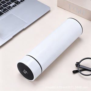 Mug isotherme intelligent en acier inoxydable 304 avec affichage de la température, rechargeable, pour la maison, le bureau, la voiture, cadeau - Product Image 4