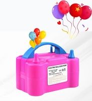 Pompe à air électrique double usage SPU, gonfleur de ballons double couche en PP, portable et automatique pour décorations de mariage