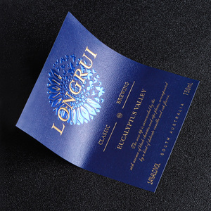 Impresión personalizada Etiqueta <span class=keywords><strong>de</strong></span> botella <span class=keywords><strong>de</strong></span> <span class=keywords><strong>vino</strong></span> <span class=keywords><strong>de</strong></span> lujo Papel <span class=keywords><strong>de</strong></span> textura mate Lámina dorada En relieve Botella <span class=keywords><strong>de</strong></span> <span class=keywords><strong>vino</strong></span> tinto <span class=keywords><strong>Etiquetas</strong></span> adhesivas Rollo - Product Image 5