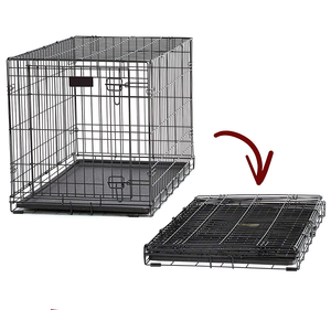 Jaula de madera para perros plegable de doble puerta extrafuerte, jaula para cría de mascotas, casa con caja de embalaje, precio de fábrica, perrera para perros - Product Image 6