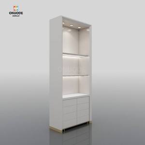 Custom Retail LED Light <b>Wall</b> <b>Mounted</b> <b>Display</b> Furniture Wooden Glass Commercial Optical Shop Fitting for Showcases - Product Image 4