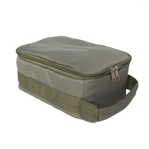 Sac pour moulinet de pêche vert militaire en tissu Oxford 600D, multi-usages, pour sports de plein air, avec poignée supérieure, couleur unie, unisexe - Product Image 2