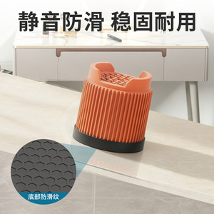Patins de pieds de meubles Qinfeng en TPE antidérapants et silencieux, rehausseurs pour coiffeuses, chaises et canapés - Product Image 3