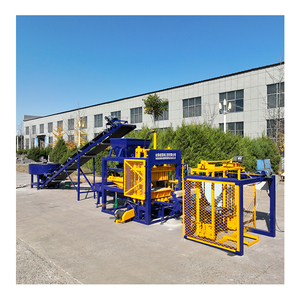 Máquina Automática para Fabricar Ladrillos Huecos de Cemento <span class=keywords><strong>HF</strong></span> QT4-15S, Fabricante de Máquinas para Bloques de Pavimento, Línea de Producción de Hormigón Sólido - Product Image 5
