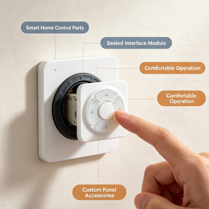 Custom Silicone Seal Ring Rubber Keypad Smart Home Control Button <strong>Interface</strong> Protection Dustproof Splash Proof - Product Image 5