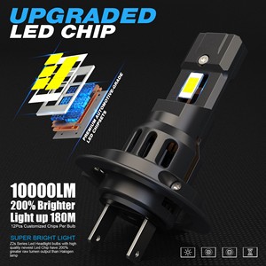 Bombilla LED Z2S H7 90W 10000LM H1 H8 H11 para Automóvil, Diseño Todo en Uno 1:1, Bombilla para Faro Delantero de Coche, Bombillas LED Hb3 Hb4 9005 9006 12v - Product Image 5