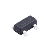 Diode TVS bidirectionnelle double série standard à montage en surface SOT-23 24V avec protection ESD pour bus CAN, modèle DESD2CAN2SOQ-7, pour applications automobiles