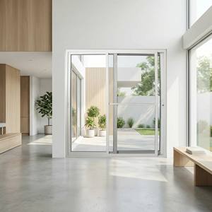 Puerta Corredera Hoffen Pro uPVC 200x205 Blanca con Puerta de Vidrio con Malla, Insonorizada, Impermeable y con Aislamiento Térmico, de Tailandia - Product Image 6