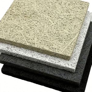 Paneles de Techo de Lana de Madera con Borde Tegular: Armonía con la Naturaleza, Sonido Perfecto: Maravillas Acústicas de Lana de Madera - Product Image 1