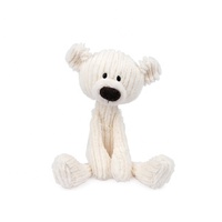 CreativeToys Ours en peluche classique de 36 cm, coussin en peluche, rembourrage en coton PP, certifié ISO9001/EN71/ASTM, unisexe, pour enfants, Noël