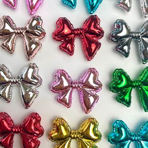 Pingente de Corrente para Celular e Brincos de Contas com Laço de Balão, Plástico Eletrogalvanizado, Moderno, DIY, Furo Reto, Acessórios Coloridos - Product Image 2