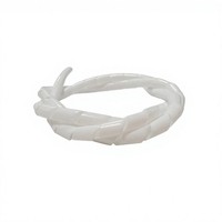 Funda Espiral Hidráulica Multitamaño para Mangueras, Protector de Cable en Espiral Antidesgaste para Maquinaria